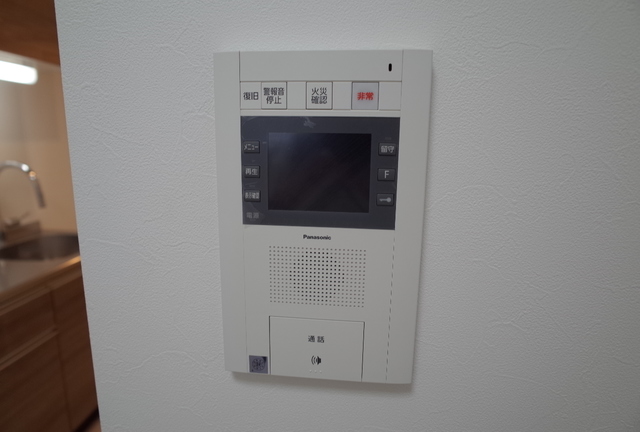 セキュリティ　来客の方が見えて安心、ＴＶモニターホン。