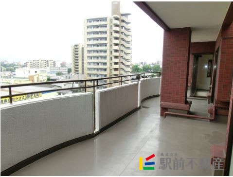 バルコニー　広々したバルコニー♪