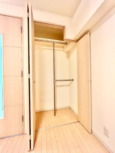 収納　たっぷりとした収納スペースです