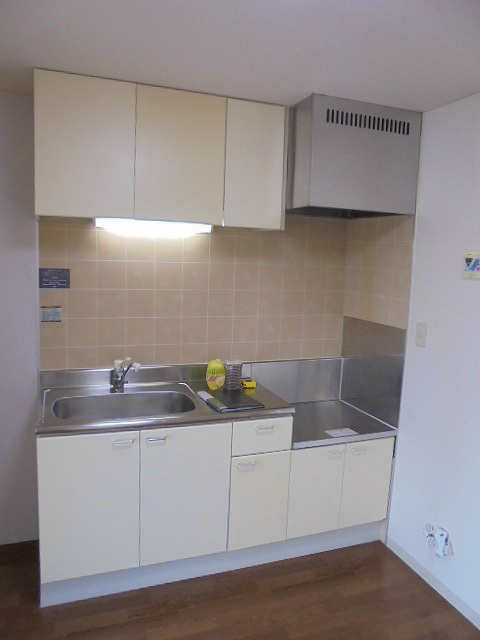 キッチン　写真は102号室です（参考）