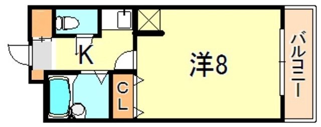 エスポワール大津和の間取り写真