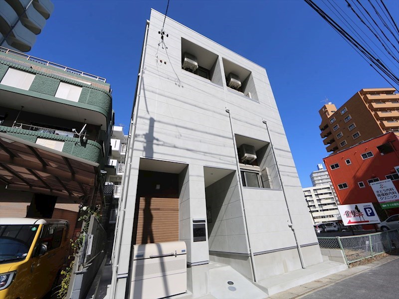 建物外観　外観　オートロック付　宅配ＢＯＸ有り　デザイナーズ