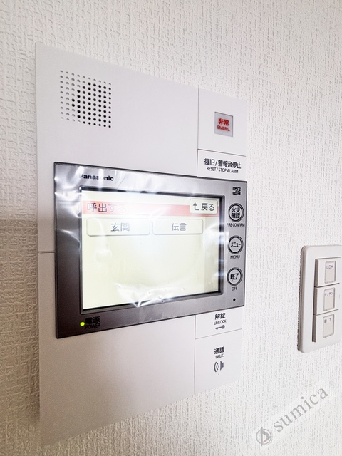 セキュリティ　オートロック完備で部外者はシャットアウト♪♪