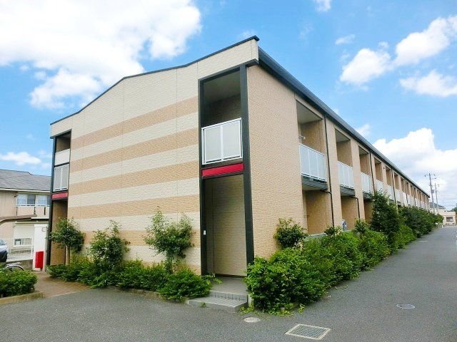 建物外観　家具家電付きのお部屋です