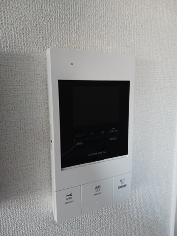 セキュリティ　モニター付きインターホンです