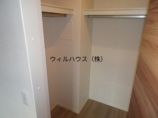 収納　ウォークインクローゼット！
