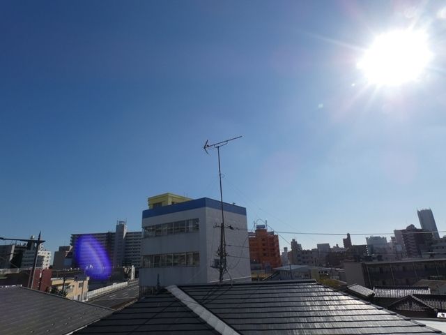 眺望　バルコニーから見た景色です