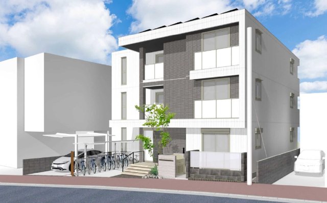 建物外観　旭化成ペット共生ヘーベルメゾン