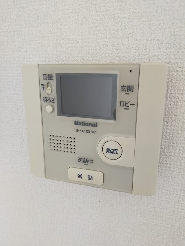 セキュリティ　モニター付きインターホン