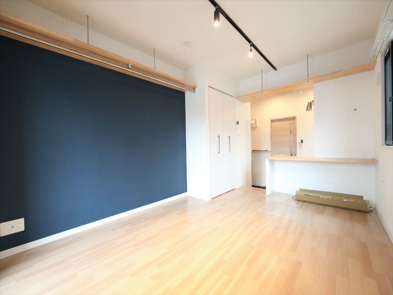 居室・リビング　洋室7.8帖　クローゼット付（収納充実してます）