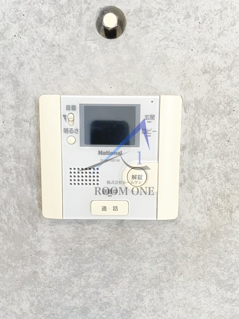 セキュリティ　モニター付インターホンです。