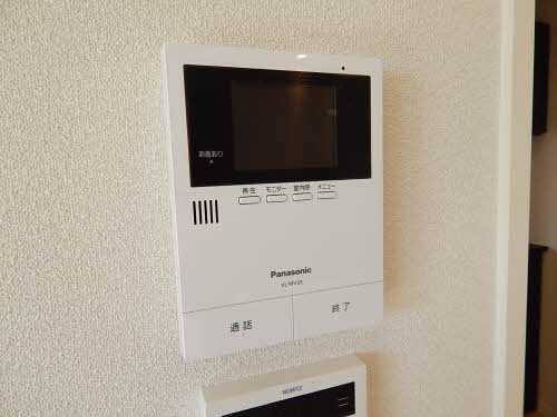 セキュリティ　相手の顔が見えて安心ですね