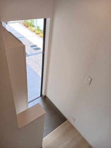 玄関　ゆったりとした玄関です