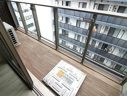 バルコニー　写真は同タイプ住居です