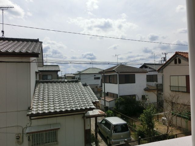 眺望　２階からの眺望です。