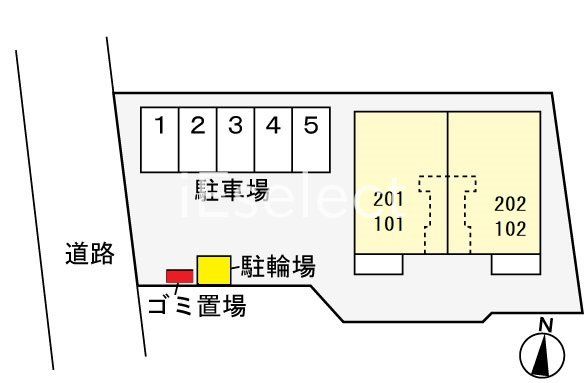 エントランス　配置図