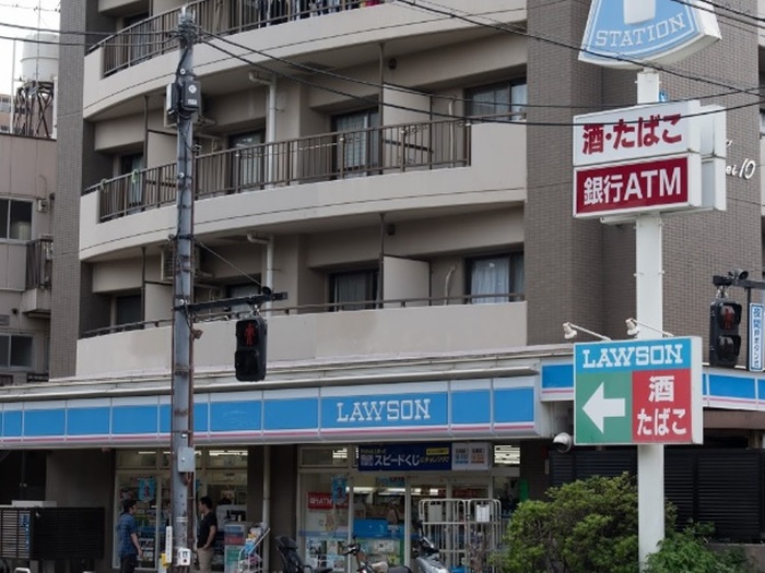コンビニ　ローソン 武蔵野中町二丁目店（コンビニ）まで90m