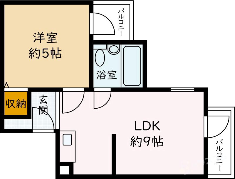 六龍苑岡町の間取り写真