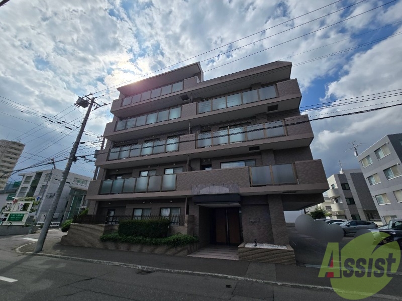 建物外観　札幌市中央区宮の森三条「パーク・ハイム宮の森三条」