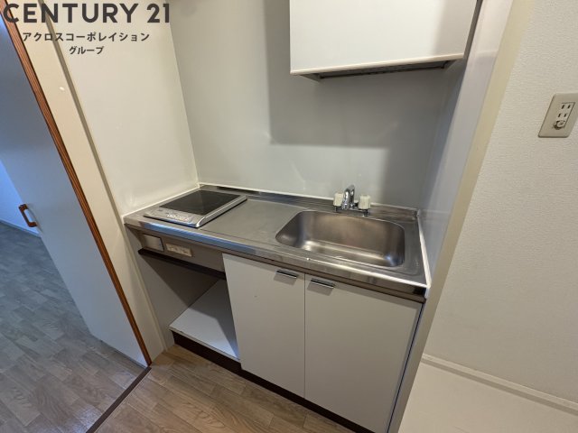 キッチン　IHコンロ付きのシンプルなキッチンです！