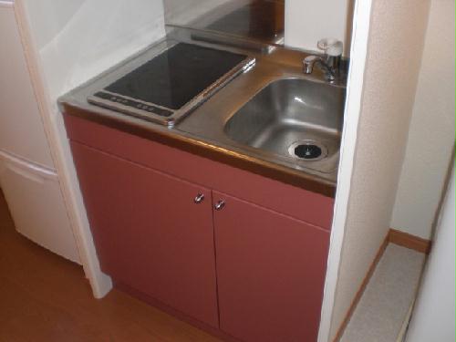 キッチン　調理に便利な2口コンロ