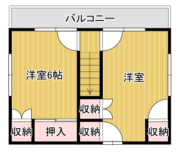 その他　2階間取図