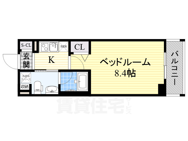 ヒューリックレジデンス調布柴崎の間取り写真