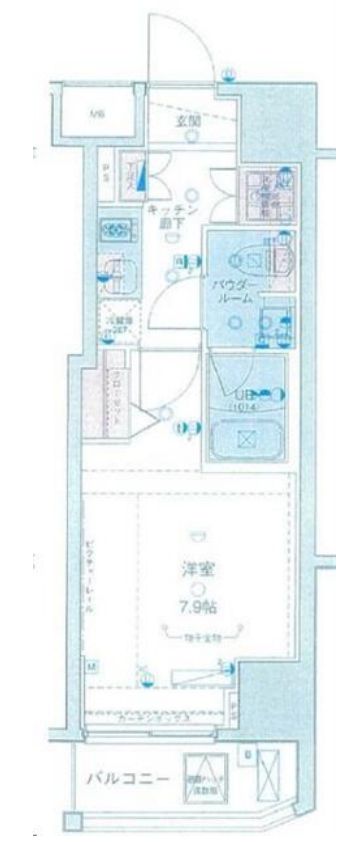 GENOVIA新宿御苑green veilの間取り写真