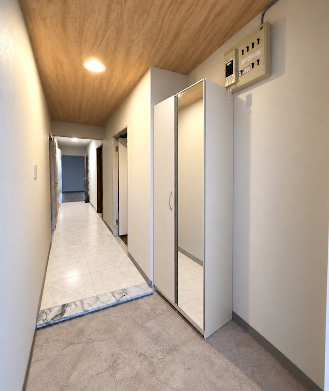 玄関　完成イメージ