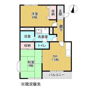 リアナ清須アパートメントの間取り写真