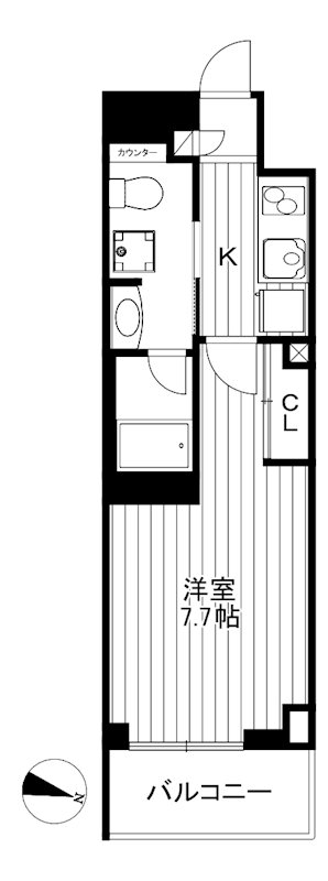 ステージファースト平和台の間取り写真