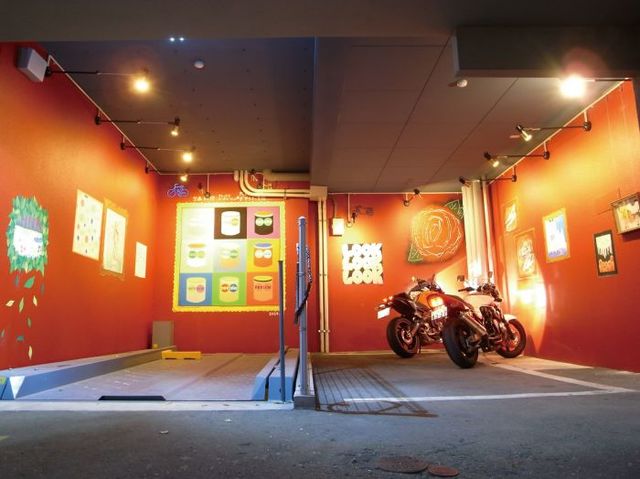 その他共有部分　共用部・駐輪場　アーティスト学科学生さんの作品★