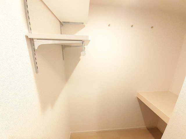 収納　十分な収納スペースがあります