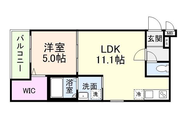 ＪＲ片町線 忍ケ丘駅 徒歩8分 3階建 新築の間取り写真