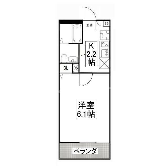 MQuarto東大宮の間取り写真