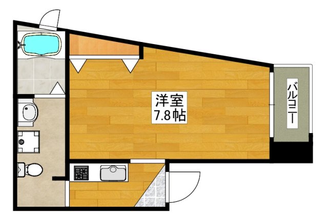 MANENT江坂町2丁目の間取り写真