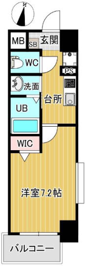 エスポワール那の川の間取り写真