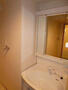 洗面設備　使いやすい独立洗面台です