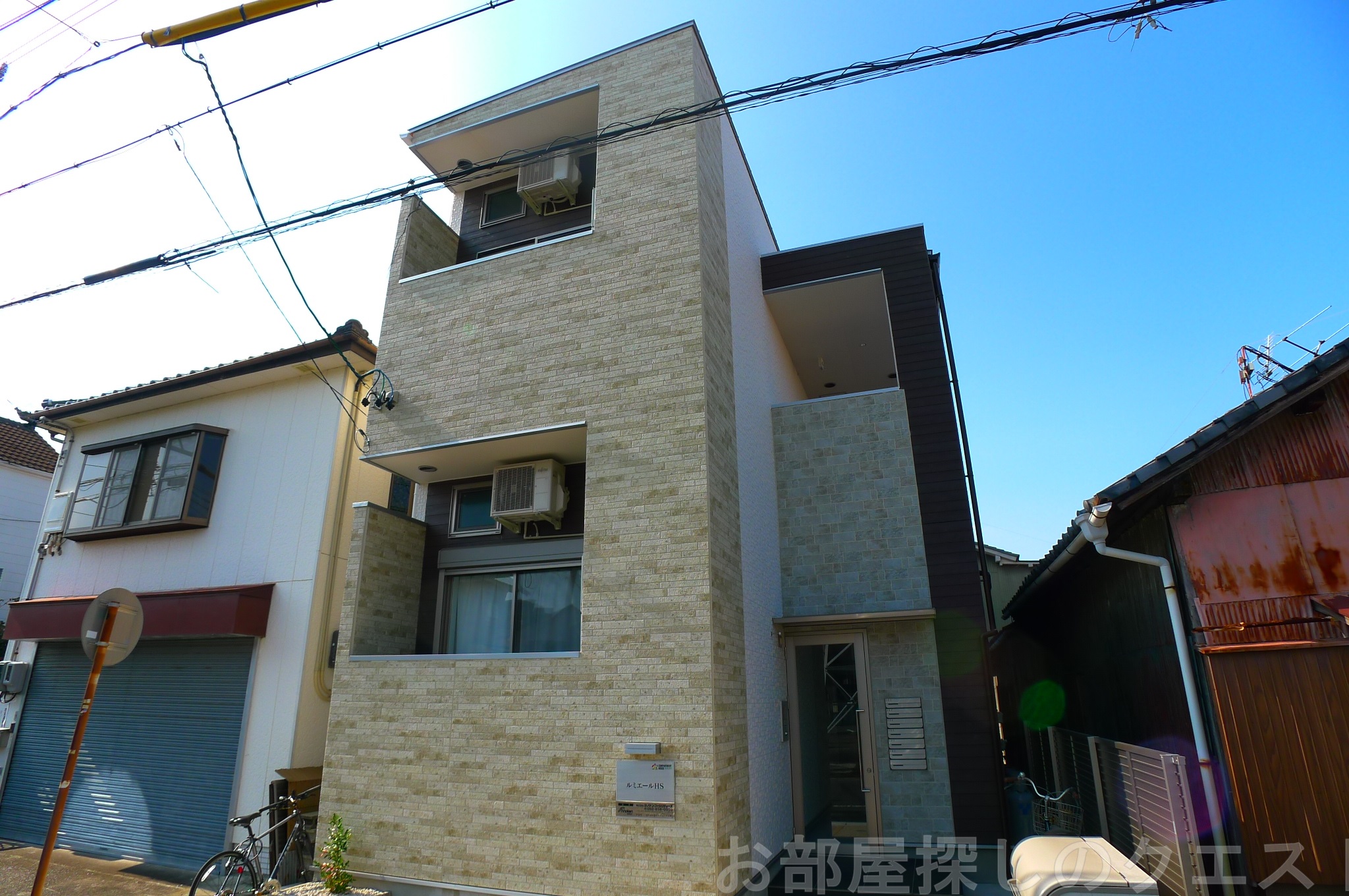 建物外観　オートロック付☆