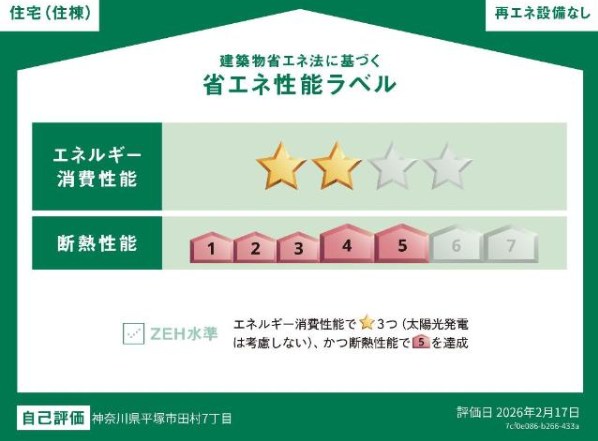 省エネ性能ラベル　省エネ性能ラベル