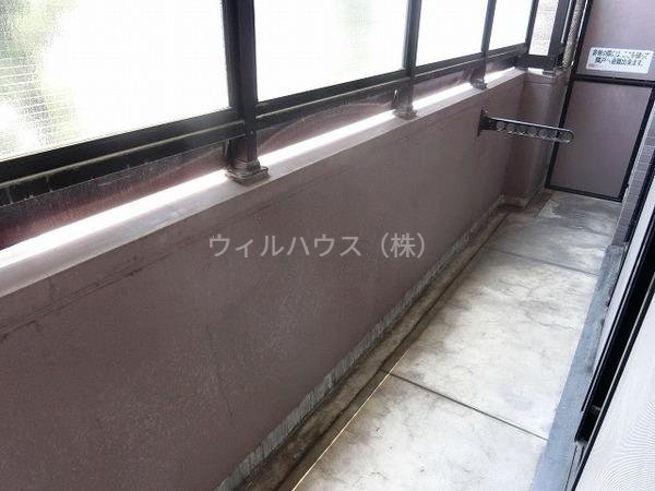 バルコニー　日当たり良好！