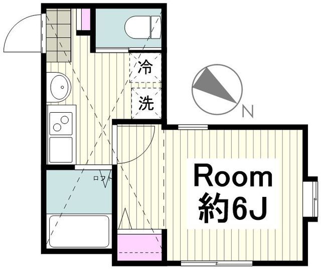 クレセール横浜の間取り写真