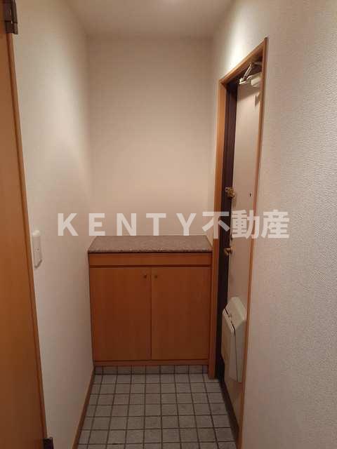 玄関　明るい玄関です