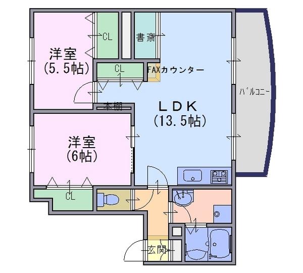 辻マンションの間取り写真