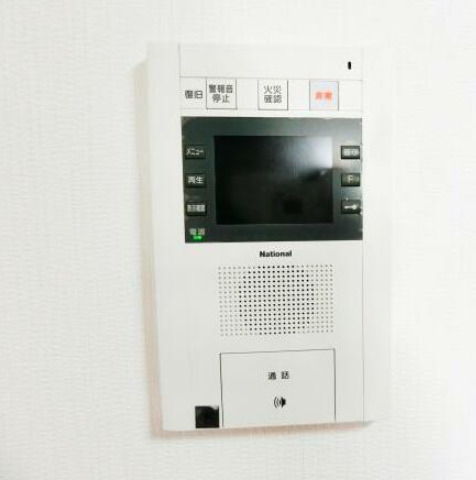 セキュリティ　モニター付きインターホン