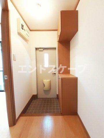 上毛電鉄 城東駅 徒歩1分 2階建 築24年の玄関写真