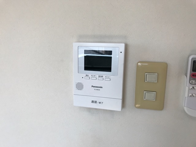 セキュリティ　モニター付インターフォン