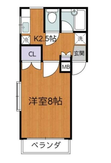 中央高根マンションの間取り