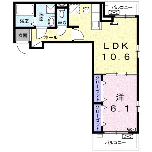 ファー　ビヨンド　IIIの間取り