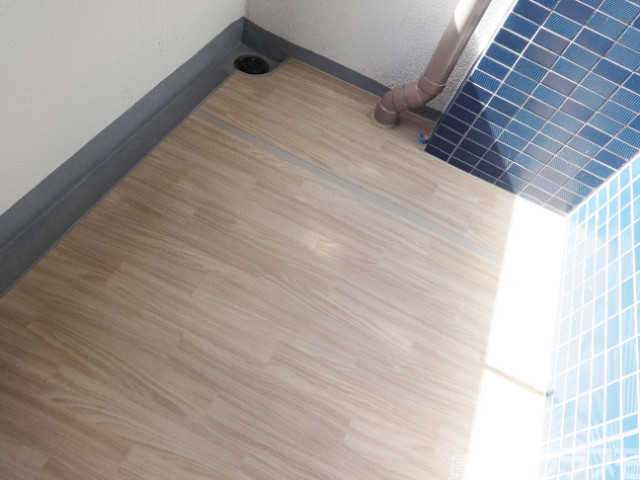 バルコニー　日当たりの良いバルコニーです。